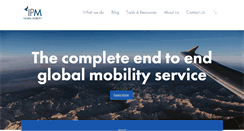 Desktop Screenshot of ipmglobalmobility.com